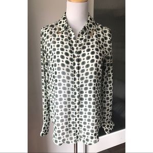 Philosophy sheer blouse